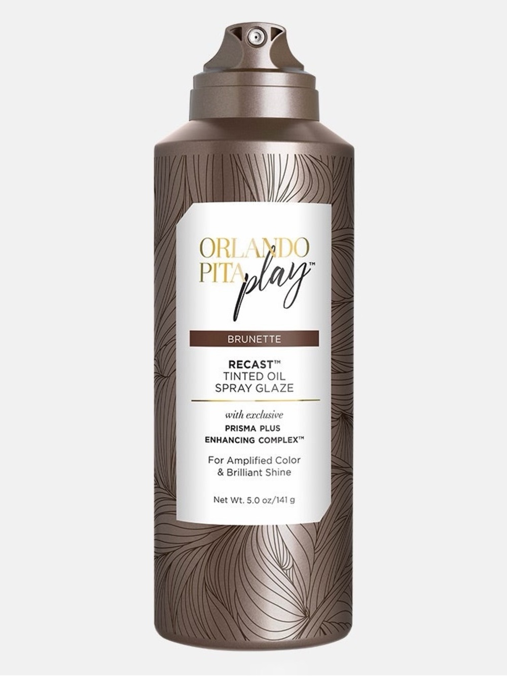 ORLANDO PITA Play BRUNETTE Recast Tinted Oil Spray Glaze 5 oz ~ New